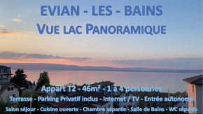 Vue lac Panoramique Évian-Les-Bains